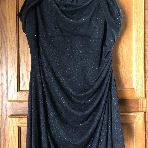 Alex Evenings Elegant Black Sleeveless Maxi Dress - Picture 5 of 16